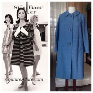1960's vintage coat Stix Baer & Fuller
